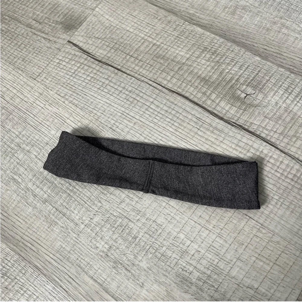 LULULEMON Fly Away Tamer Headband Gray One Size